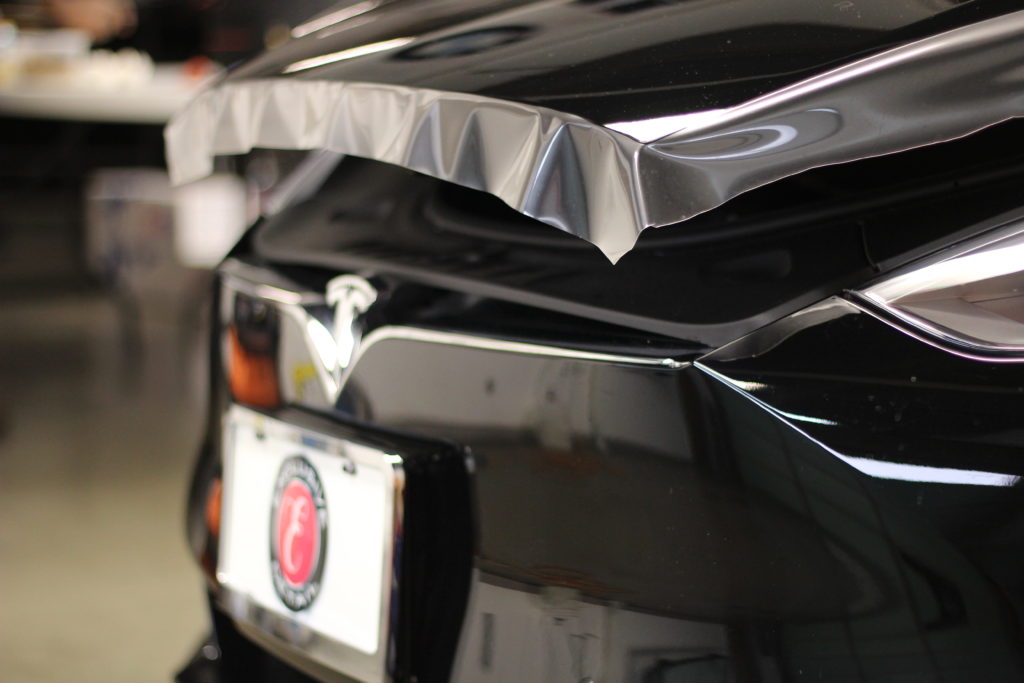 Paint Protection Film on Tesla