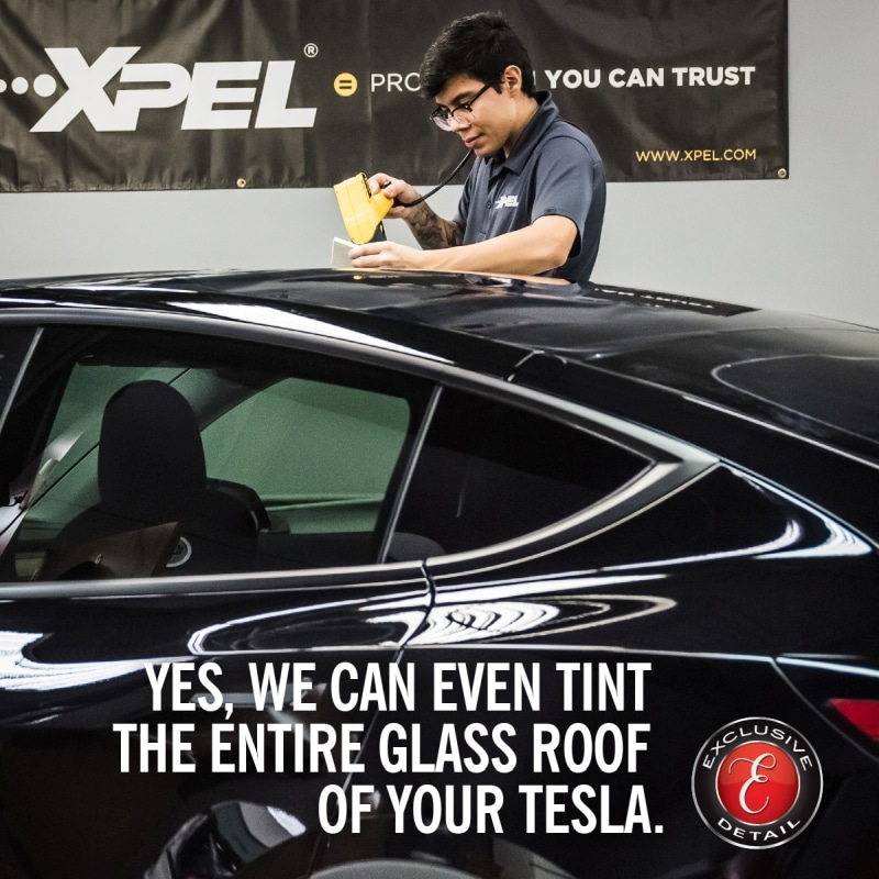 Charlotte Tesla Window Tinting Near Me