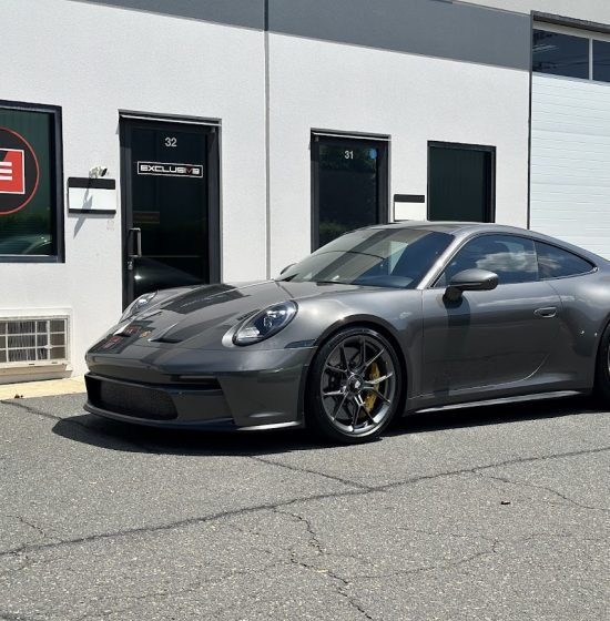 Gt3 tourning receives ceramic window tint and full front with rockers PPF