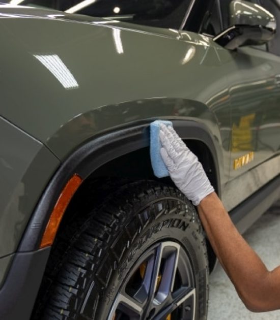 installing Fusion Plus Plastic & Trim ceramic coating in Charlotte, NC